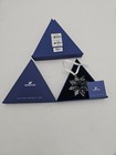 Swarovski Crystal 2013 Christmas Ornament With Both Boxes  5004489 And Coa New 