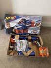 New  open-box nerf Hail Fire N-strike Elite Semi Automatic Blaster Dart Gun 