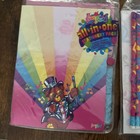 Vtg Lisa Frank Stationary Set Unused Stickers Postcards Pencils Envelopes Eraser