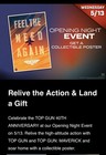 Top Gun 40th Anniversary Amc regal Feel The Need Again 12x18 Le Poster   Bonus 