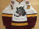 Game Worn Jersey - Chicago Wolves - Jared Ross - Phantoms - Flyers