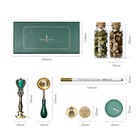 Joyeee Sealing Wax Stamp Kit  Wax Stamp Seal Stationary Set For Envelope Seal   