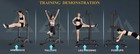Multi-function Workout Station - Professional Power Tower With Dip   Pull Up Bar