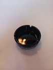 Vintage Showboat Hotel And Casino Black Glass Ashtray Las Vegas Nevada