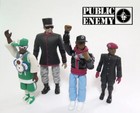 Press Pop Inc Public Enemy 4 Action Figure 3 5  Inch Set  2016  Design Ed Piskor