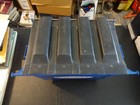 Gregory Container Company Blue Rear Load Garbage Truck Dumpster On Casters