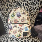 Popxloungefly  Disney Villains Mini Backpack   Zip-around Wallet Set Beige Multi
