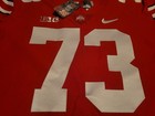 Vintage 2021 Nike Ohio State Osu Buckeyes Game Issued Used Worn Home Jersey 48