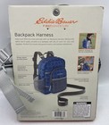     Eddie Bauer Blue Backpack Harness Safety Tether Child Youth Toddler Kid Leash   