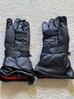 Gerbing s Hybrid 12v Heated Motorcycle Black Leather Gloves Size L Large New