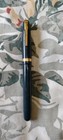 Waterman s W3 Blue Resin Fountain Pen  14k Gold Medium  Left Oblique Nib England