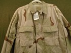Us Military Army 3 Color Desert Dcu Coat Shirt Size Medium Short 1999 New 87-m