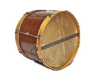 Antique Leedy Wood Marching Band Snare Drum Musical Instrument  Nice