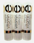 3 Pack Natural Vitamin E Moisture Stick Lip Balm Lipstick Skin Care
