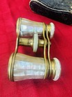 Lemaire Paris Opera Glasses Mother Of Pearl Antique Vintage Binoculars With Case