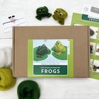  Needle Felting Kit  Frog  Diy Craft Kit For Adults And Teens  