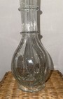 Vintage 1950 s Four Chamber Handblown Glass French Decanter