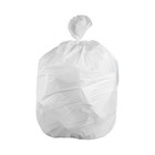 Trash Bags 40 - 45 Gallon Garbage Bag Trash Can Liners  16 Mic   40  X 48  Clear