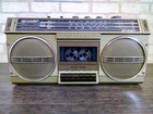 Sharp Gf-4343 Rare Vintage Cassette Deck Boombox Japan Retro Serviced Warranty