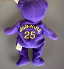 Mark Mcgwire  25 Rare 1998holidaysalvino s Bamm Beano sbeanie Bear 9 