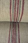 Antique Vintage Stair   Table Runner Hemp  Rug Fabric  Per  1 Yd Carpet Heavy   
