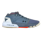 Under Armour Project Rock 2 Hovr Training Shoes Men 11 Gray Red 3022024-102