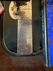 Antique Domestic Brand Cast Iron Sewing Machine W  Cabinet-pre-1910s Wood Cover