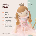Tooth Fairy Tooth Holder Plush Pillow For Girls     Hanging Doll For Bed  Door  Ni