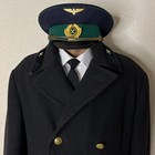 Vintage Soviet Conductor Railway Railroad Ussr Russian Uniform Coat  Shirt  Cap 