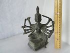 Original Antique Burmese Mahakali Bronze Sculpture 7 5   