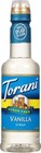 Torani Sugar Free Syrup  Vanilla  12 7 Ounce Fl Oz  pack Of 1  