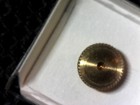 Vintage Boeing 30 Years Of Service Pin W 2 Red Stones Screw Back