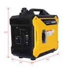 Super Quiet Inverter Generator 2000w Portable Generator 79 7cc Ultra Light 