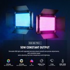 Neewer 660 Pro Ii Rgb Led Light 2-pack  50w  Cri97   3200-5600k  W app   Stand
