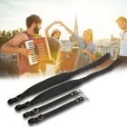 Adjustable Shoulder Strap For 96-120 Bass Accordion Thick Pu Leather Belt Us New