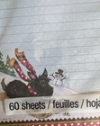 Mary Engelbreit Magnetic Memo List Pad 60 Sheets Scottie Dog Christmas New