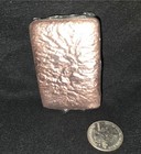 Set Of Five 10 Oz Hand Poured  999 Copper Bar     Rustic Bullion