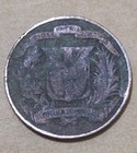 Dominican Republic          One  1  Centavo Coin 1951