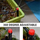  50pcs Drip Irrigation Emitters Garden Watering Spray Adjustable Irrigation
