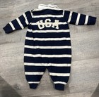 Ralph Lauren Baby Boy Striped Romper Size 6-12m
