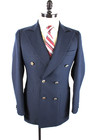 Vintage 1970s Double Breasted Richmond Brothers Suit Mens Size 38 Tall