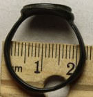 Rare Genuine Ancient Roman Celtic Evil Eye Wounds Of Christ Ring Superb Artifact