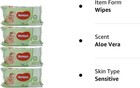 Huggies Baby Wipes Natural Care With Aloe Vera  56 Count  pack Of 4 