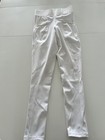 Le Mieux Young Rider Full Seat Leggings  13-14 Yrs  White  Euc