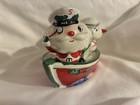 Rare Vintage 1959 Holt Howard S s  Noel Christmas Set Santa Snowman Boat Mcm