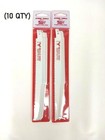  10 Qty new Stone Tools St-44 9  X 3 4  X  050 Straight Reciprocating Blades