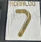 Cristiano Ronaldo Back  Signed Real Madrid Shirt Coa Icon