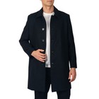 Alpine Swiss Orson Mens Wool Blend Top Coat Winter Car Coat Long Tailored Jacket