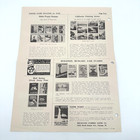 Poster Stamp Bulletin June 1938 Idaho Poster Stamps Budapest Fair Series Chicago