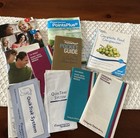 Weight Watchers 16 Piece Lot Of Mixed Books And Trackers Complete Food Companion